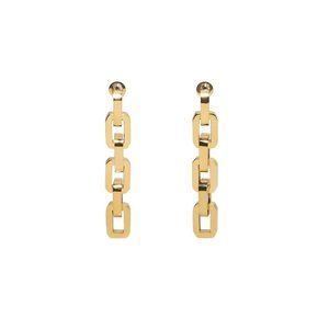 Eddie Borgo Supra link pierced earrings NWOT